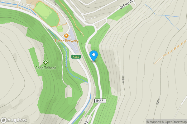 Map location for 33B & 33C High Street, Llanhilleth, Abertillery, Gwent, NP13 2JP