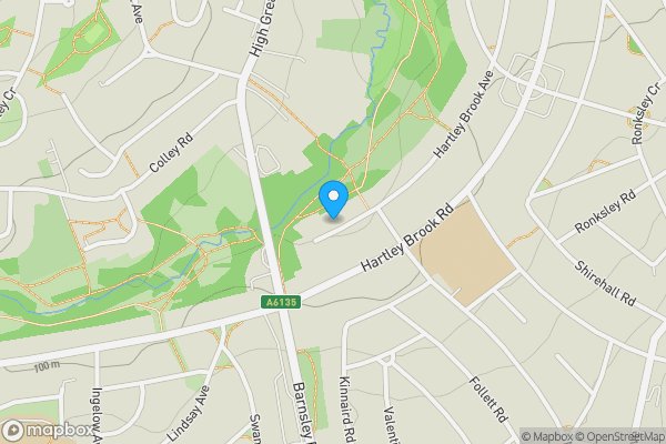Map location for No. 130 Hartley Brook Avenue, Sheffield, South Yorkshire, S5 0HP