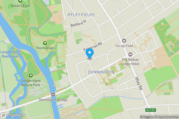 Map location for Swinburne Road, Oxford, Oxfordshire, OX4 4BG