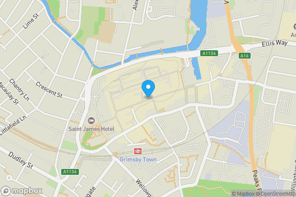 Map location for 31/33 Victoria Street Grimsby Lincolnshire DN31 1DL