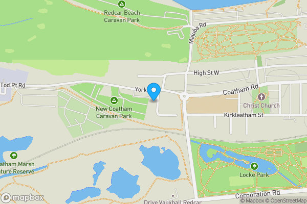 Map location for 6 Harwal Road, Redcar, Cleveland, TS10 5AQ