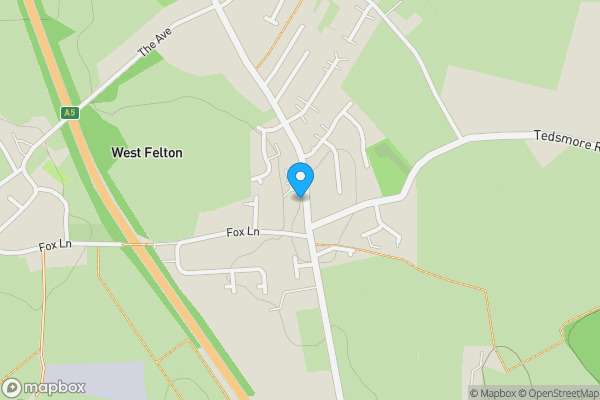 Map location for 1, Vine Villas West Felton, Oswestry, Shropshire, SY11 4EN