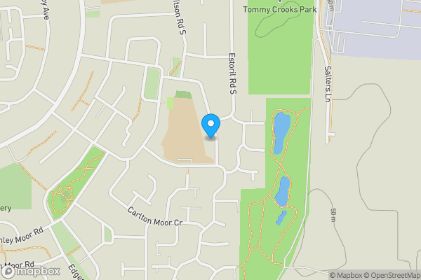 Map location for 50 Firthmoor Crescent, Darlington, Cleveland DL1 4SL