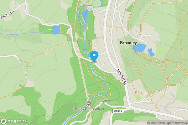 Map location for Dawn Birch, Station Road, Whitworth, Rochdale, OL12