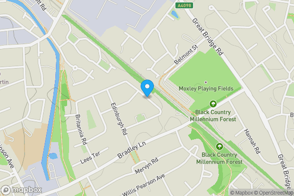 Map location for Raleigh Road, BILSTON, West Midlands, WV14 8ED