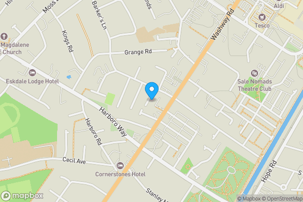 Map location for 3 and 3A Westbourne Grove, Sale, Greater Manchester M33 6RD