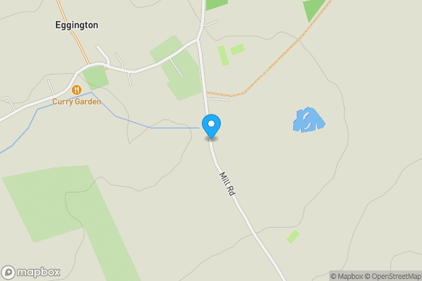 Map location for Land on the East side of, Mill Road, Eggington, Leighton Buzzard, Bedfordshire, LU7 9PH