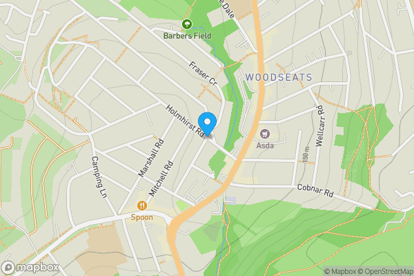 Map location for Linburn Road, Sheffield, South Yorkshire, S8 0GS