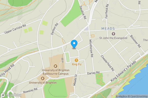 Map location for Flat 7, 16 Meads Street, Eastbourne, East Sussex BN20 7QT
