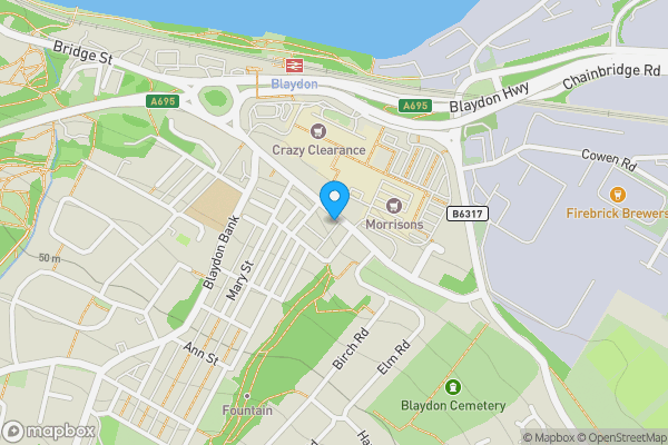 Map location for 3 Shibdon Road, Blaydon-on-Tyne, Tyne And Wear, NE21 5AF