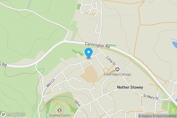 Map location for Mill Lane, Nether Stowey, NETHER STOWEY, TA5 1NL
