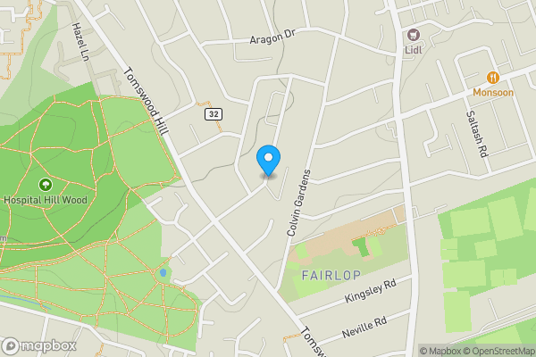Map location for Hanover Gardens, ILFORD, Essex, IG6 2RA