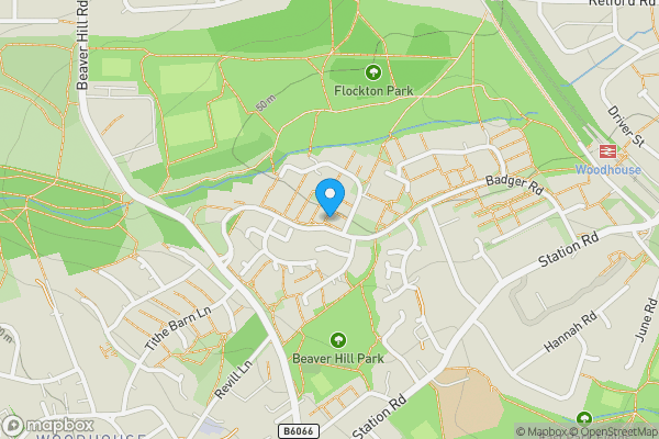 Map location for 101 Badger Road, Sheffield, South Yorkshire, S13 7TQ