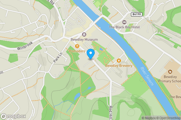 Map location for 59 High Street, Bewdley, DY12 2DJ