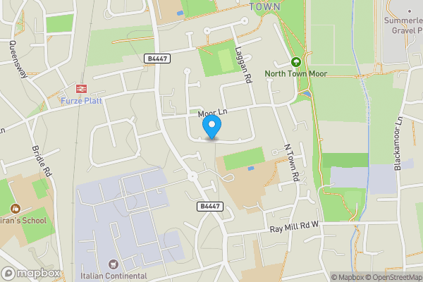 Map location for Collier Close, Maidenhead, Berkshire, SL6 7LD