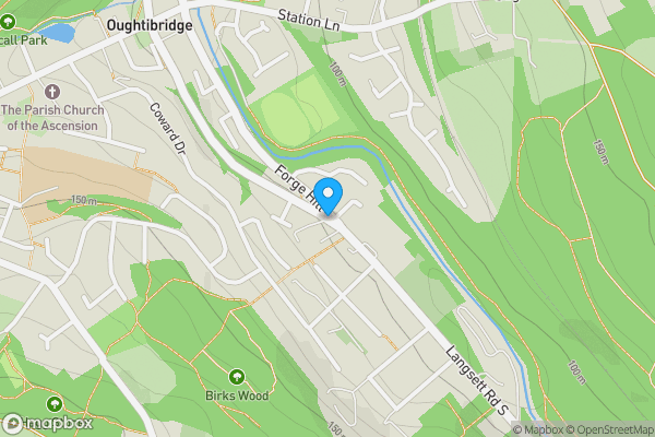 Map location for Langsett Road South, SHEFFIELD, S35 0HA
