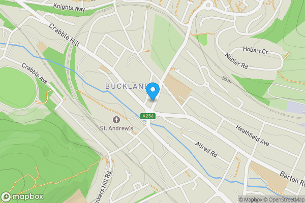 Map location for Hollis Motors, 1 Crabble Hill, Dover, Kent, CT17 0RS