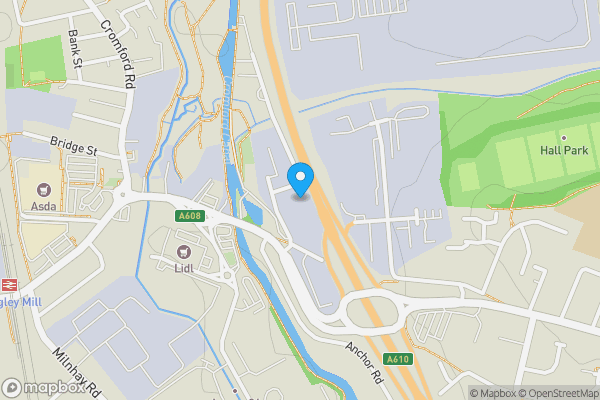 Map location for Travis Perkins Langley Bridge Industrial Estate Eastwood nr. Nottingham Nottinghamshire NG16 3RZ