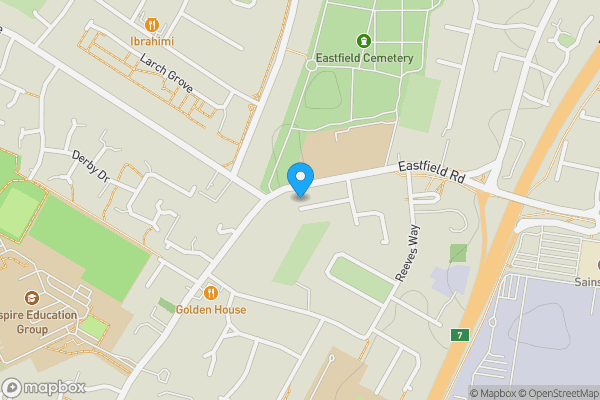 Map location for 16 Gildenburgh Avenue, Peterborough, Cambridgeshire, PE1 4RF