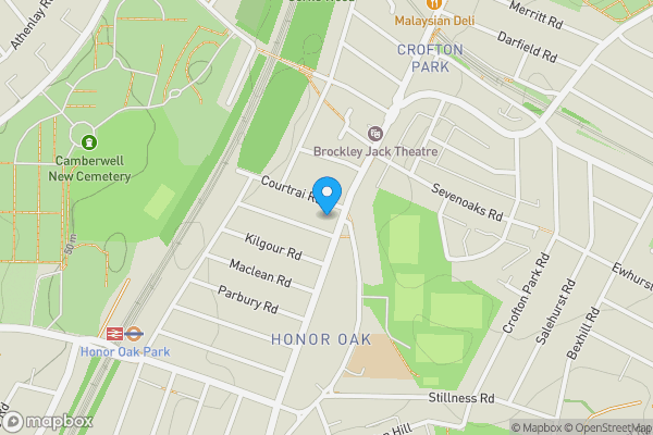 Map location for 12 Stondon Park, Forest Hill, London, SE23 1LA