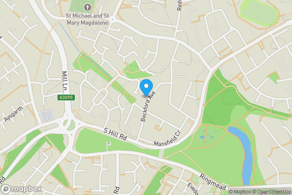 Map location for 36 Beckford Avenue, Bracknell, Berkshire, RG12 7NJ