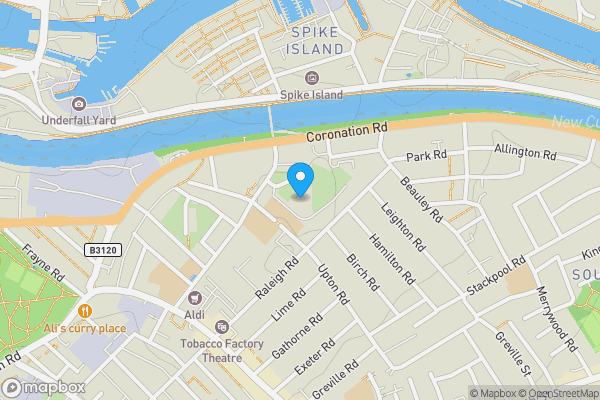 Map location for Flat 69, Little Cross House Phipps Street, Bristol, Somerset, BS3 1SH