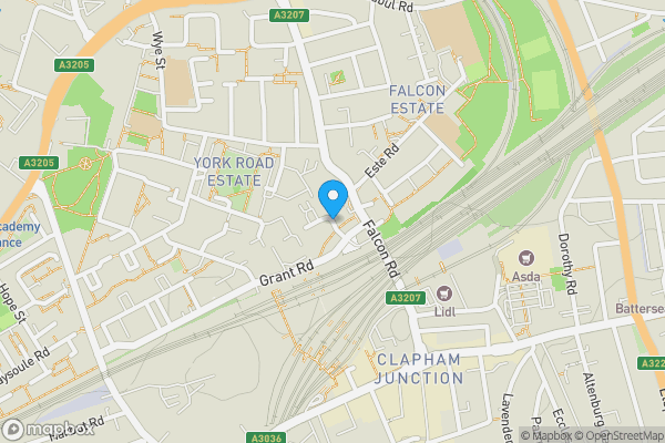 Map location for Bramlands Close, London, SW11 2LJ
