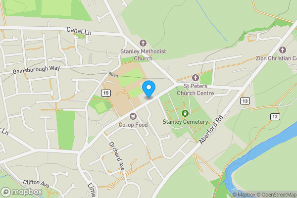 Map location for 55, Lake Lock Road, WAKEFIELD, West Yorkshire, WF3 4HP