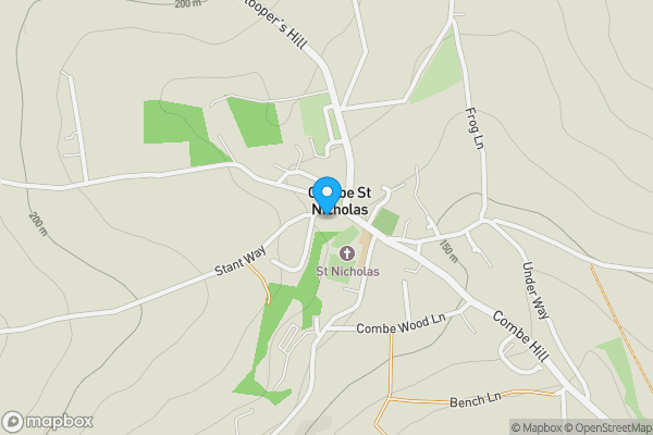 Map location for Flat 5 Rectory Court, Vicarage Hill, Combe St. Nicholas, TA20 3NE