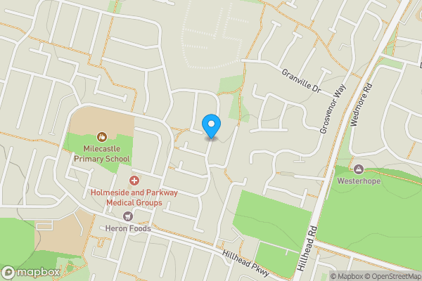 Map location for Eddrington Grove, NEWCASTLE UPON TYNE, Tyne and Wear, NE5 1LA