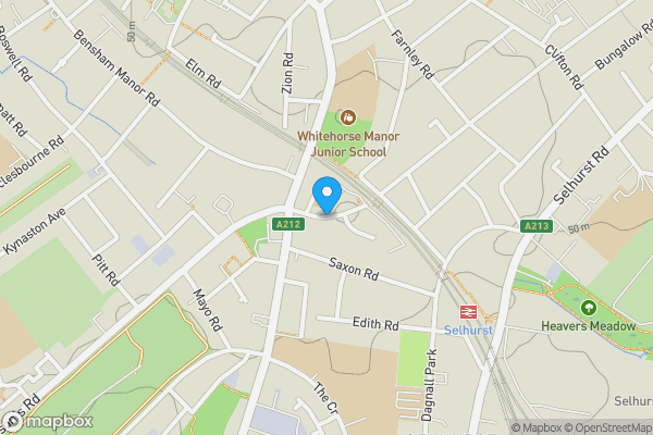 Map location for Holmesdale Road, CROYDON, Surrey, CR0 2LQ