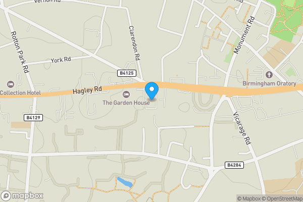 Map location for Bartholomew House 142 Hagley Road Birmingham West Midlands B16 9PA