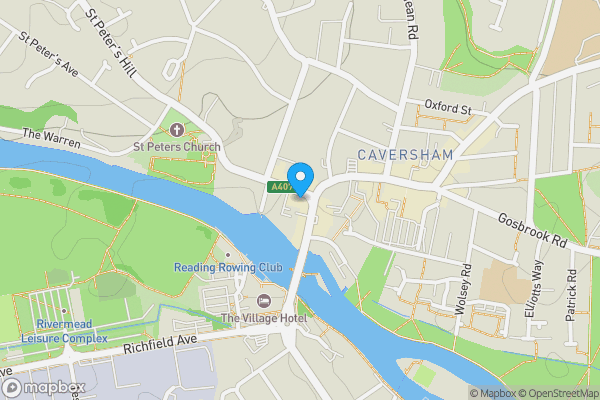 Map location for 2-4 Church Road, Reading, Berkshire RG4 7AE