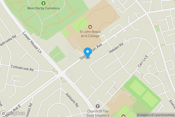 Map location for 56A Storrington Avenue, Liverpool, Merseyside, L11 9AS