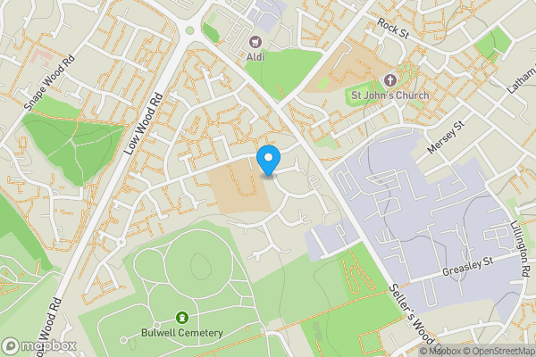 Map location for 12 Sankey Drive, Nottingham, NG6 7DT