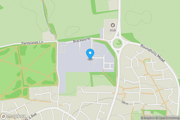 Map location for Blackworth Industrial Estate, Swindon, Highworth, SN6 7NA