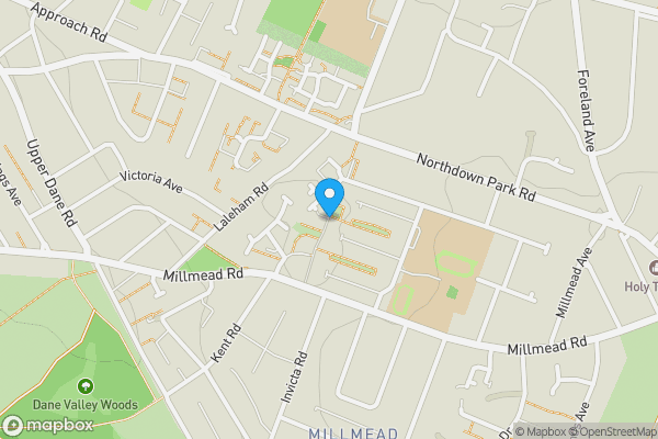 Map location for Appledore Close, MARGATE, Kent, CT9 3RJ