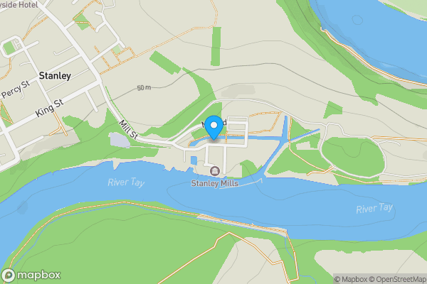 Map location for 10, North Range, Mill Brae, Stanley Mills,, Perth, PH1 4RE