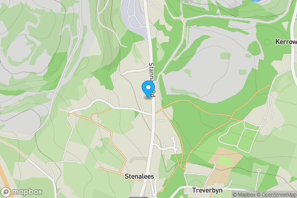 Map location for 139 Stannary Road Stenalees, St. Austell, Cornwall, PL26 8SU