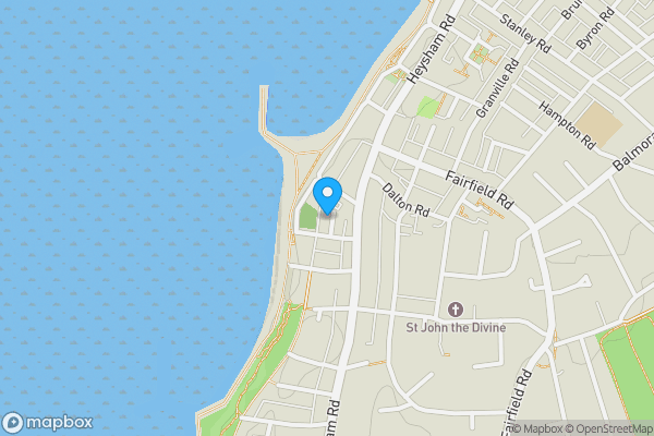 Map location for 9 Rydal Grove, Heysham, Morecambe, Lancashire LA3 1DU