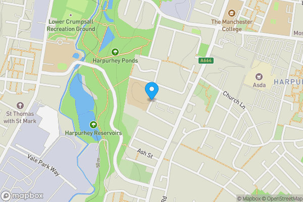 Map location for Palladium Drive, Harpurhey, Greater Manchester, M9
