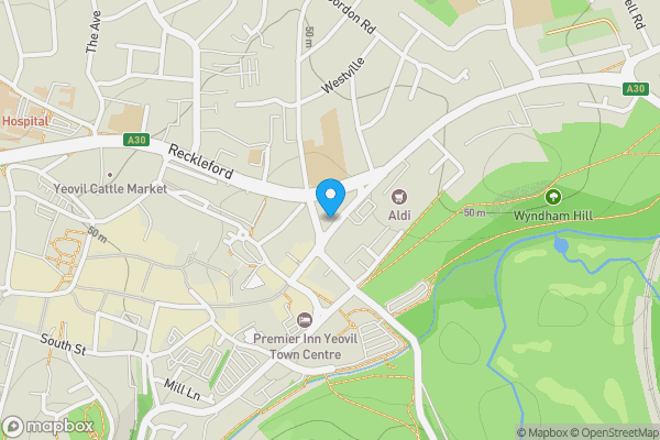 Map location for 9 Sherborne Road, Yeovil, Somerset BA21 4HD