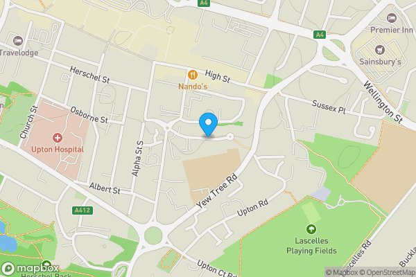 Map location for Merton Road, SLOUGH, Berkshire, SL1 1QW