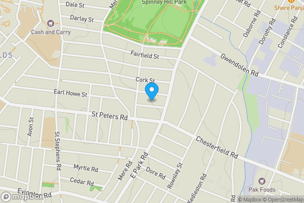 Map location for 24 Abney Street, Highfields, Leicester, Leicestershire LE5 5AA