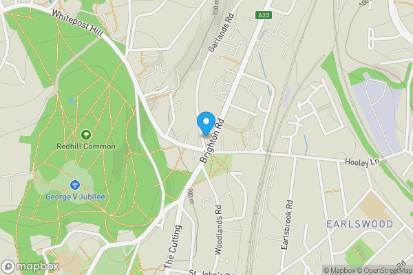 Map location for 147 Brighton Road, Redhill, Surrey, RH1 6PS