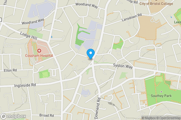 Map location for 266, Soundwell Road, Bristol, BS15 1PE