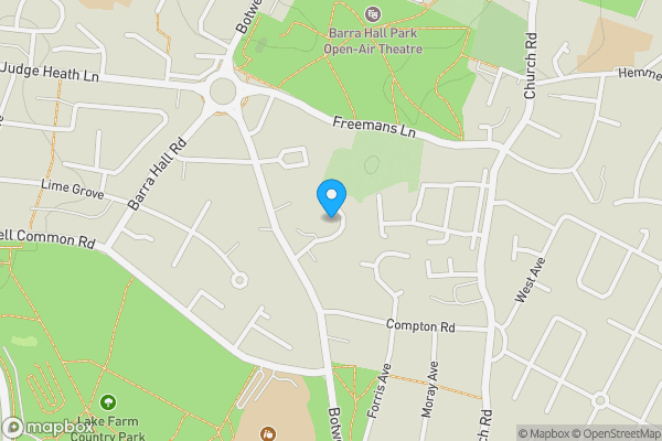 Map location for 27 Willenhall Drive, Hayes, Middlesex, UB3 2UT