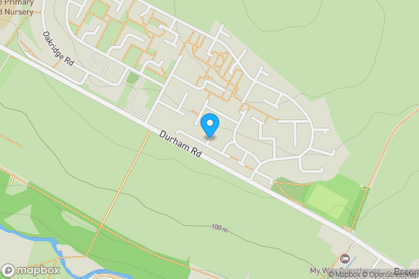 Map location for Thornley Close, Ushaw Moor, Durham , DH7 7NN