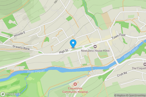Map location for High Street, Rothbury, Morpeth , NE65 7TH