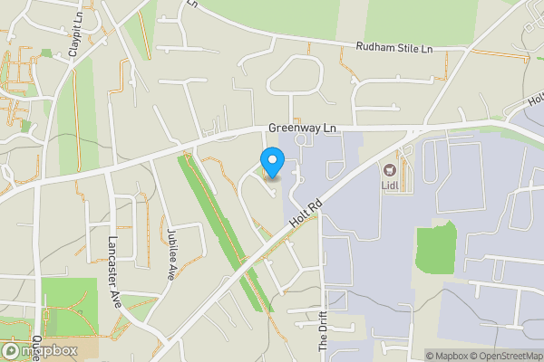 Map location for 13 Waterfield Avenue, Fakenham, Norfolk, NR21 8EU
